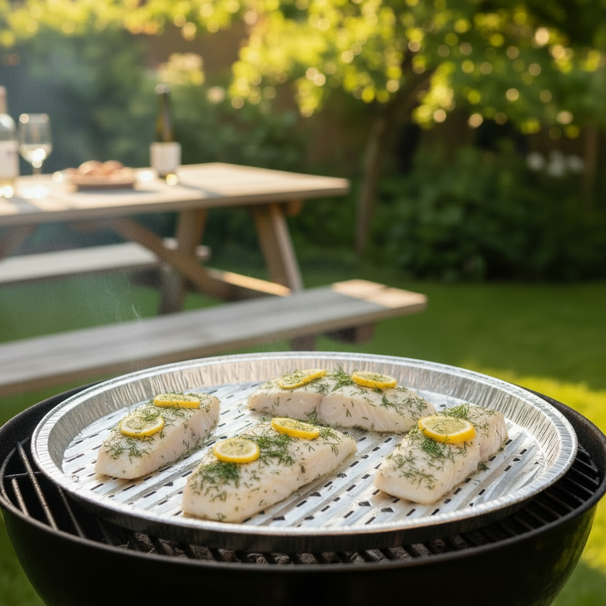 Cookinglife Grill BBQ Grill dish / BBQ Grill Tray ø 34 cm - 15 pieces