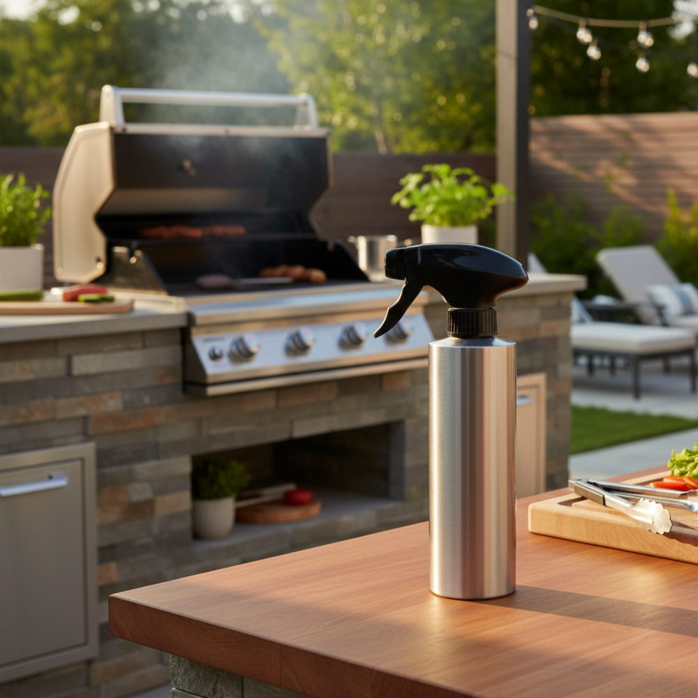 Cookinglife Grill Botella pulverizadora para marinada BBQ / Pulverizador 350 ml