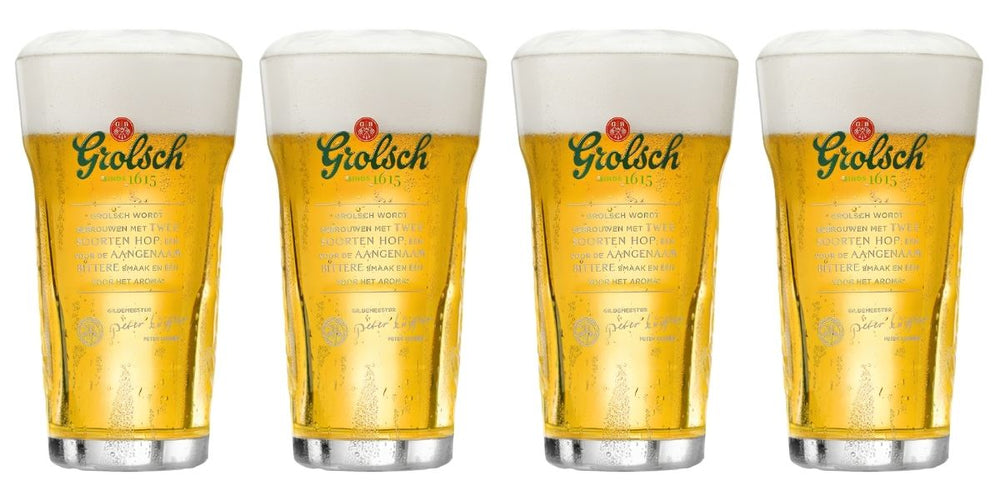 Grolsch Beer Glasses Craft - 250 ml - 4 pieces