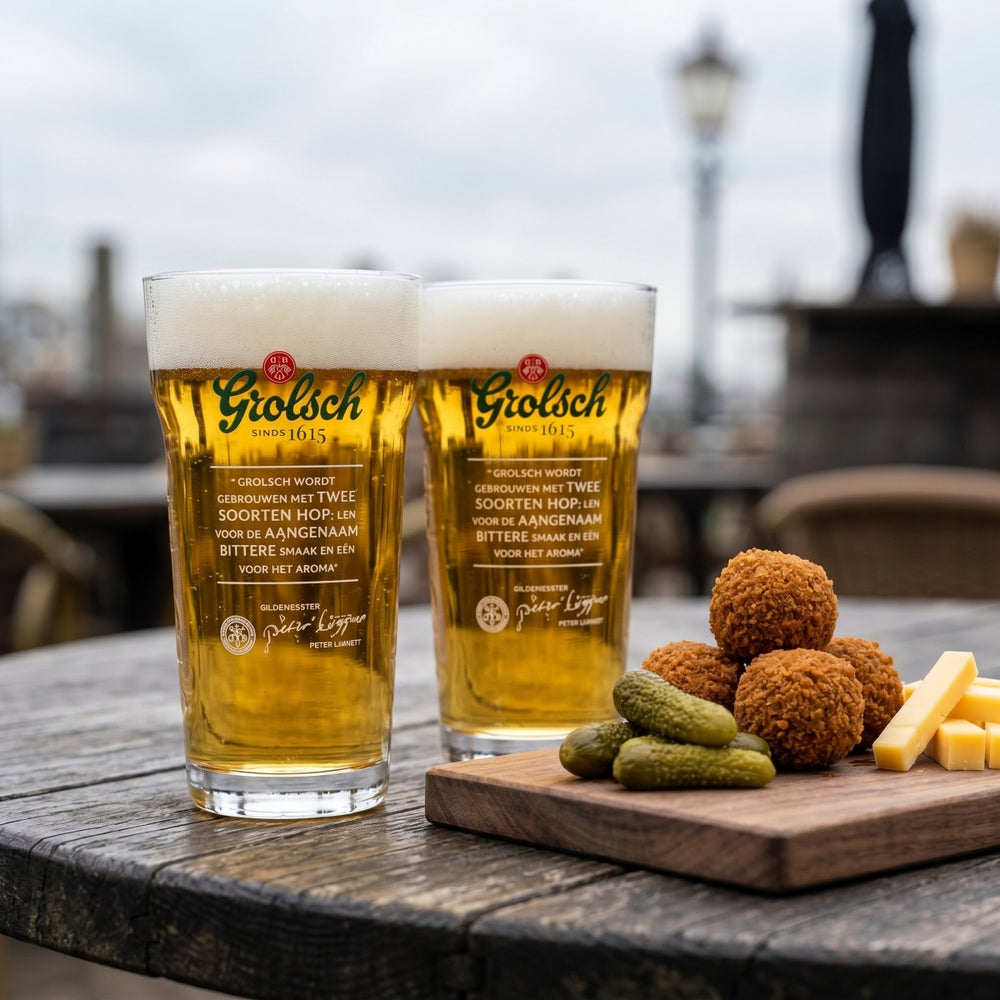 Grolsch Beer Glasses Craft - 250 ml - Set of 6