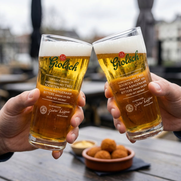 Grolsch vasos de cerveza Craft - 250 ml - 4 piezas