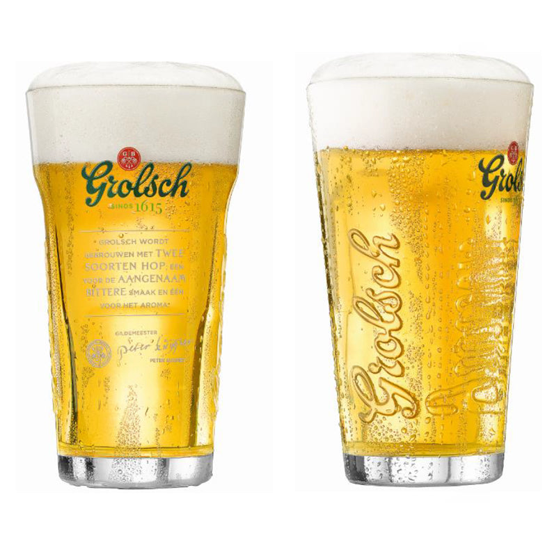 Grolsch Beer Glasses Craft - 250 ml - Set of 6