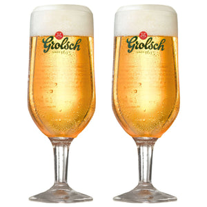 Grolsch vasos de cerveza con pie Classic - 250 ml - 2 piezas