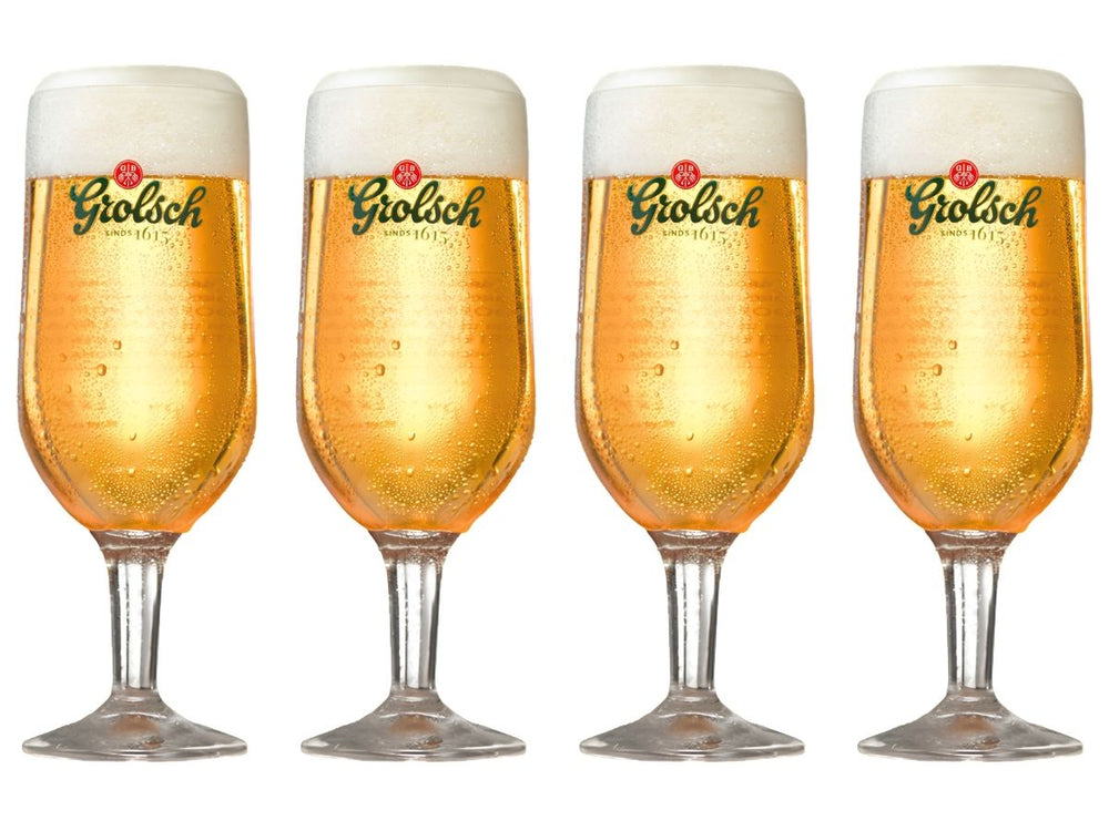 Grolsch Beer Glasses on Stem Classic - 250 ml - 4 pieces