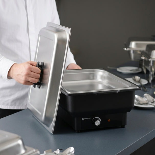 Chafing dish eléctrico Hendi Tellano para mantener caliente 9 litros
