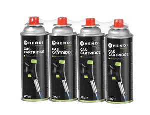 Hendi Recarga de gas butano - 4 unidades