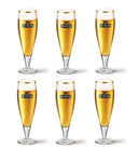Hertog Jan Beer glasses on Foot - 250 ml - 6 pieces
