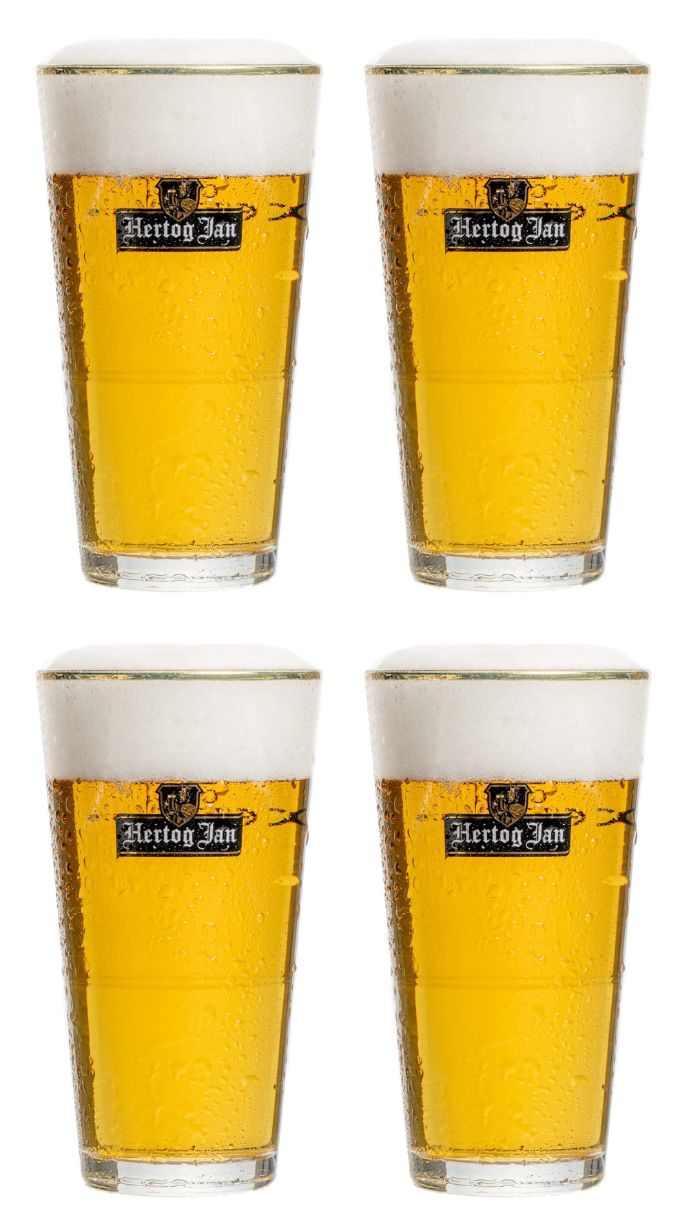 Hertog Jan Beer Glasses Vase - 250 ml - 4 pieces