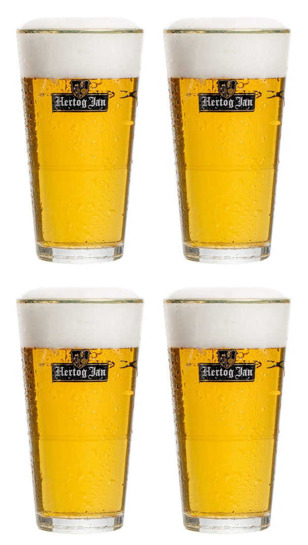 Hertog Jan Beer Glasses Vase - 250 ml - 4 pieces