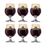 Hertog Jan Beer goblet on Foot - 250 ml - 6 pieces