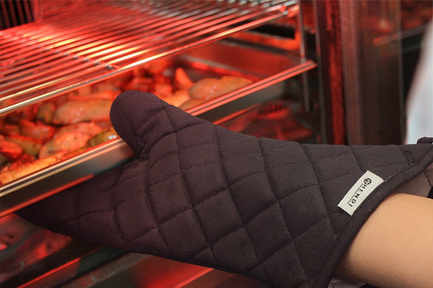 Guantes para Horno Grises Hendi 38 cm - 2 unidades