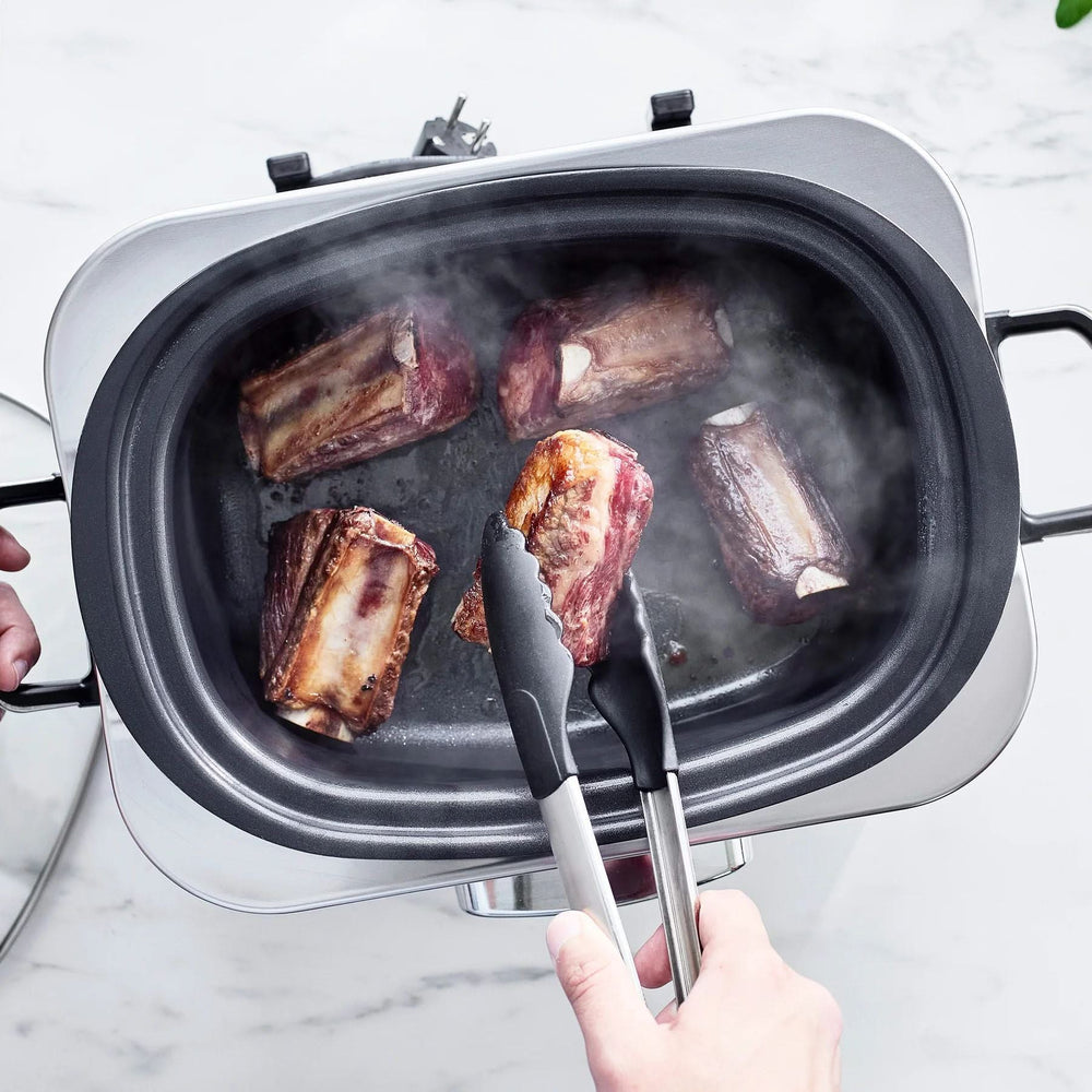 GreenPan Slow Cooker - 6.0 Liter - Black - Ceramic Non-Stick Coating