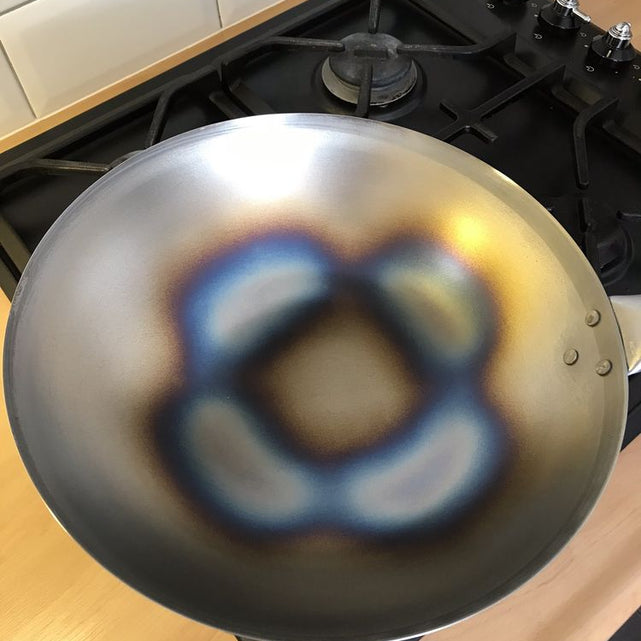 Seasoning on the stovetop