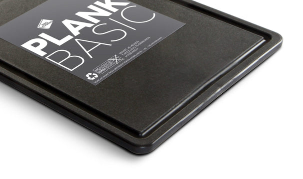 Tablas de cortar básicas Inno Cuisinno - 25 x 15 cm - Negro - 4 piezas