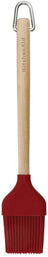 KitchenAid Pastry Brush Core birchwood Empire Red 22 cm - Basting Brush
