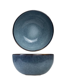 ONA Soup Bowls / Bowls Duna Blue ø 14 cm - 4 Pieces