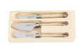Cuchillos para queso Laguiole Style De Vie Nácar 3 piezas