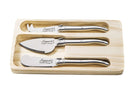Laguiole Style De Vie Cheese knives stainless steel 3 - piece