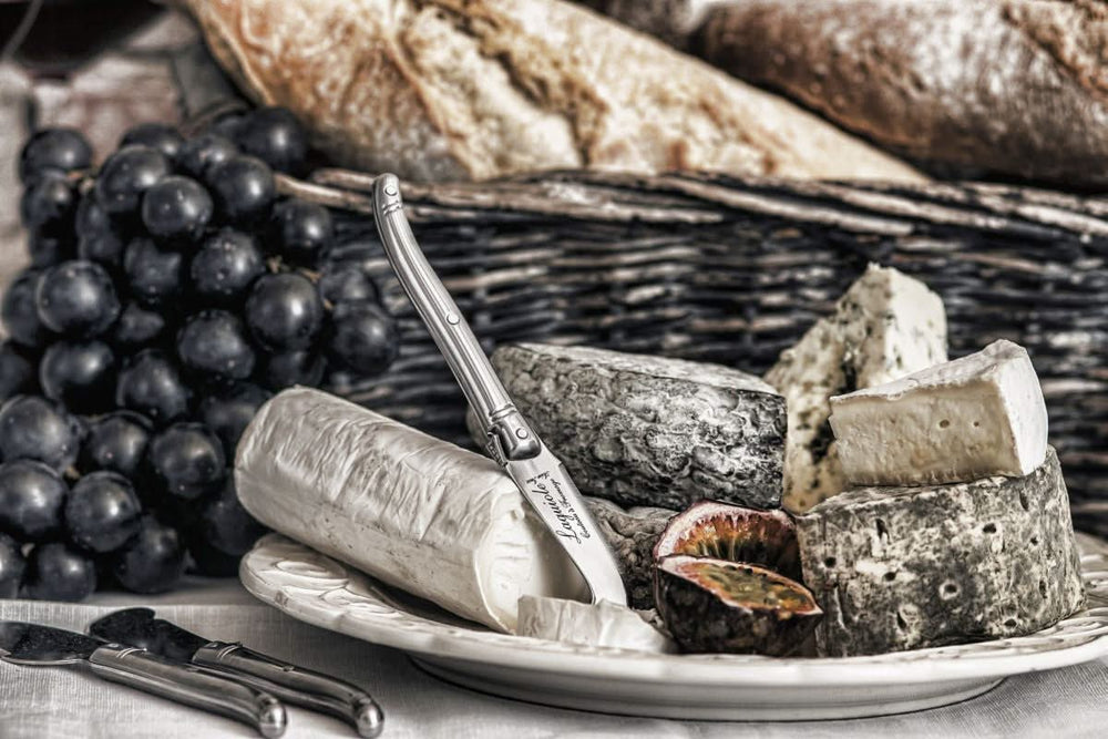 Laguiole Style De Vie Cheese knives stainless steel 3 - piece