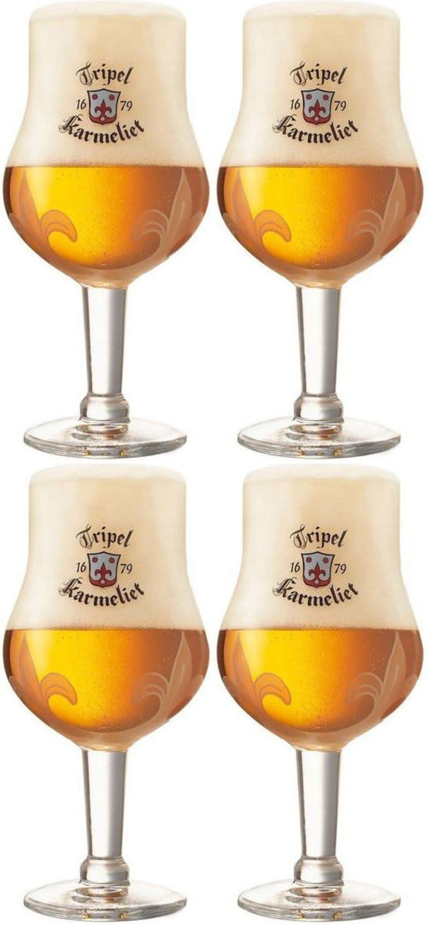 Karmeliet Vasos de cerveza 330 ml - 4 unidades