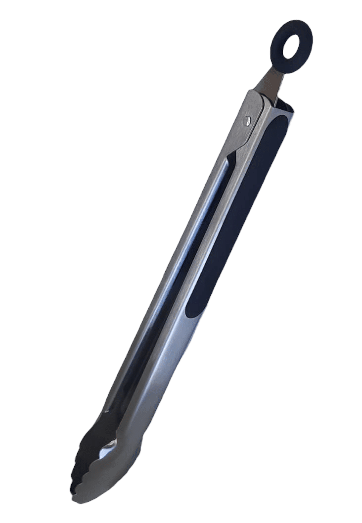 Keij Kamado BBQ Tongs Easy Lock - Stainless Steel - 35 cm