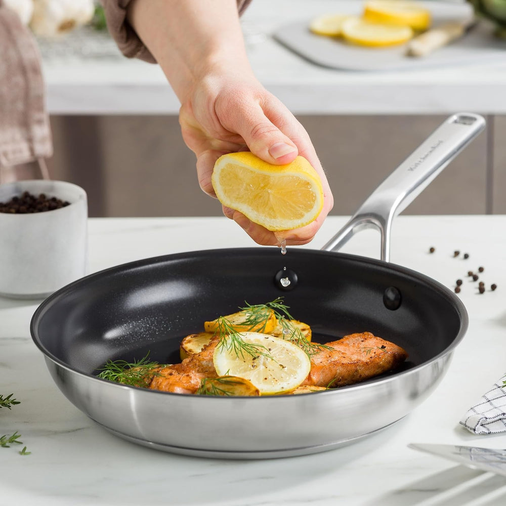 KitchenAid Koekenpan Advanced RVS ø 20 cm - sfeerbeeld 2