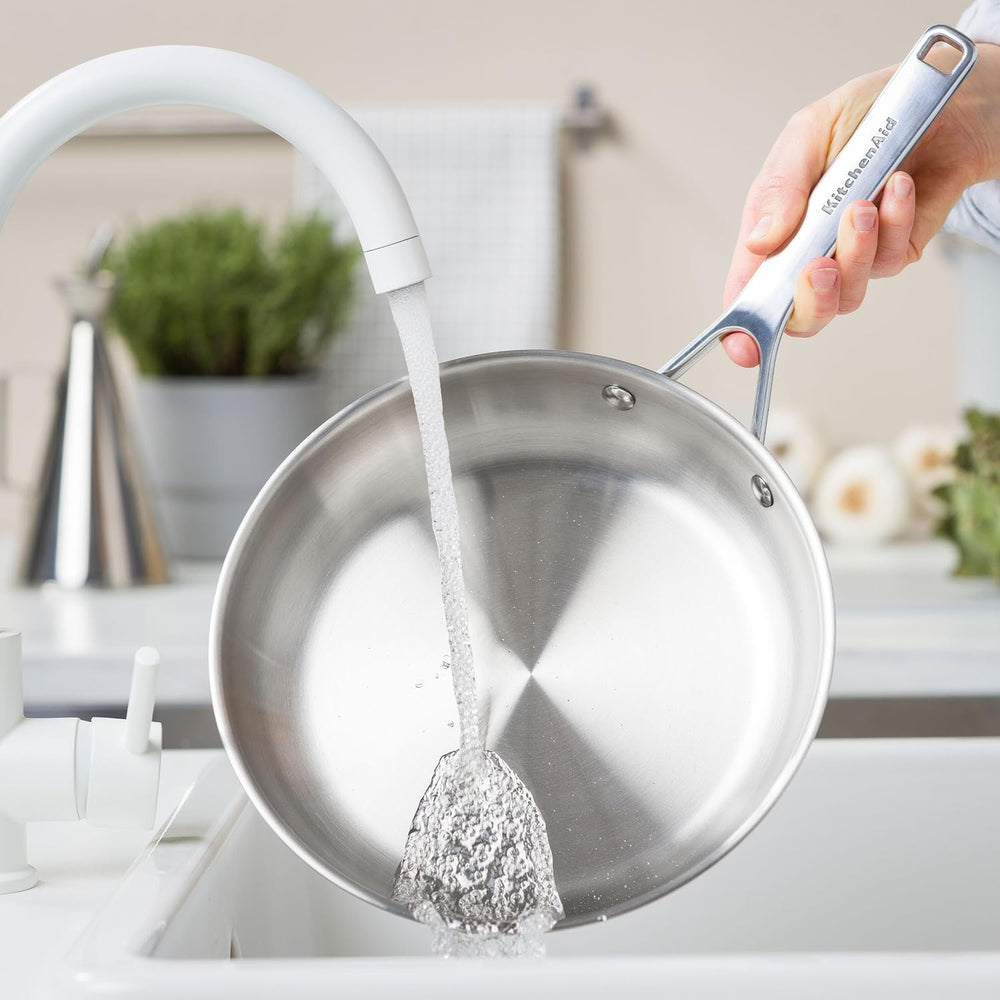KitchenAid Koekenpan Advanced RVS ø 28 cm - sfeerbeeld 2