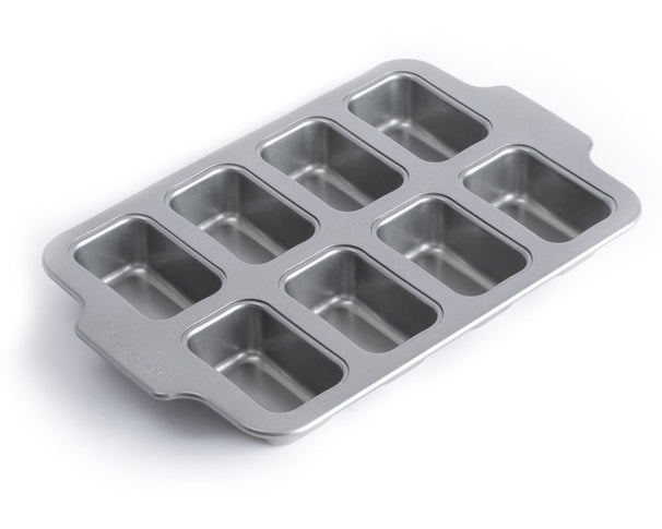 KitchenAid Mini Cake Pan Aluminized Steel - 8 cakes - 39 x 24 cm - ceramic non-stick coating