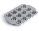 KitchenAid Molde para mini magdalenas Aluminized Steel - 12 magdalenas - 30 x 20 cm - revestimiento antiadherente cerámico