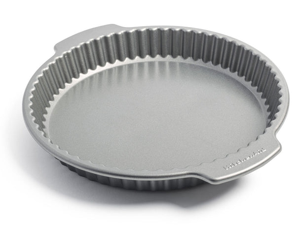KitchenAid Quiche Pan / Tart Pan Aluminized Steel ø 28 cm - ceramic non-stick coating