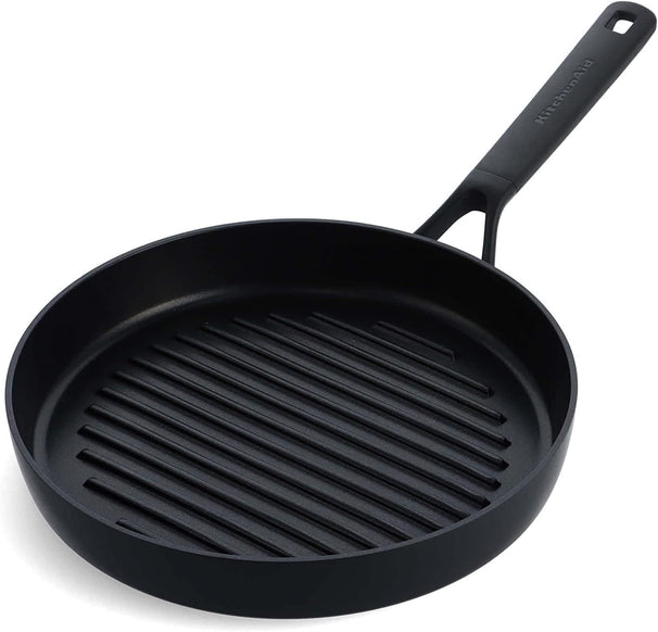 KitchenAid Grill Pan Classic Forged ø 28 cm - ceramic non-stick coating