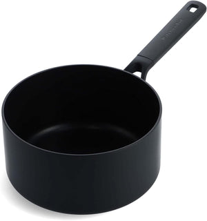 KitchenAid Steelpan Classic Forged Zwart ø 20 cm / 3.1 Liter - binnenkant