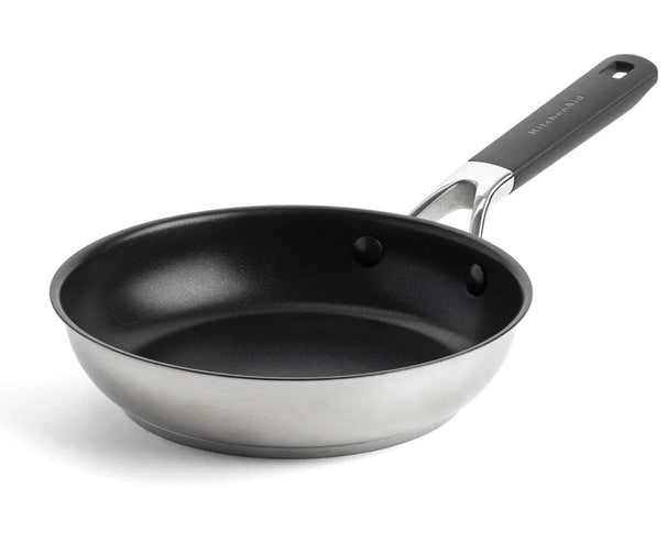 KitchenAid Frying Pan Classic Stainless Steel ø 20 cm - ceramic non-stick coating