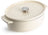 KitchenAid Braadpan Ovaal Gietijzer Cream 30 cm / 5.6 Liter
