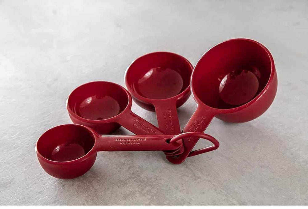 KitchenAid Measuring Cup Set Core Empire Red 4-piece - 1/4, 1/3, 1/2 an 1 Cup 
