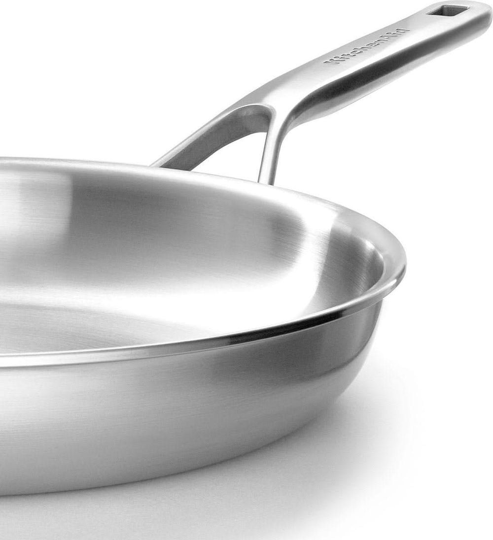 KitchenAid Koekenpan Tri-Ply RVS ø 28 cm - detail 1