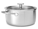 KitchenAid Olla Tri-Ply Acero Inoxidable ø 20 cm / 3,1 litros - sin revestimiento antiadherente