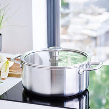 KitchenAid Kookpan Tri-Ply RVS ø 20 cm / 3.1 Liter - sfeerbeeld 2