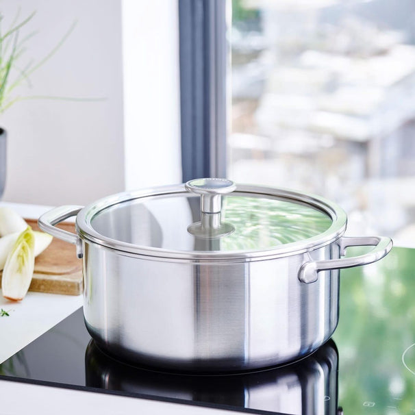 KitchenAid Cooking Pot Tri-Ply Stainless Steel ø 20 cm / 3.1 Litres - without non-stick coating