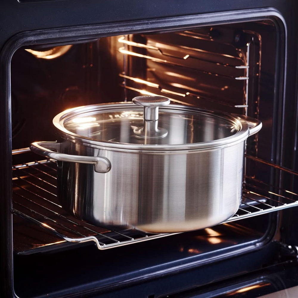 KitchenAid Kookpan Tri-Ply RVS ø 24 cm / 4.9 Liter - sfeerbeeld 1