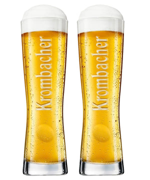 Krombacher Beer Glasses Star Cup 250 ml - 2 pieces