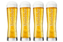 Krombacher Beer Glasses Star Cup 250 ml - 4 pieces