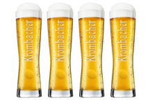 Krombacher Beer Glasses Star Cup 250 ml - 4 pieces