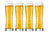 Krombacher Beer Glasses Star Cup 250 ml - 4 pieces