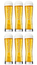 Krombacher Beer Glasses Star Cup 250 ml - 6 pieces
