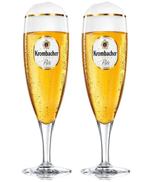 Krombacher Beer Glasses on Stem 300 ml - 2 pieces