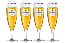 Krombacher vasos de cerveza en pie 300 ml - 4 piezas