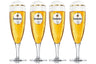 Krombacher Beer Glass on Stem 300 ml - 4 pieces