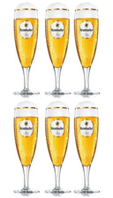 Krombacher Beer Glass on Stem 300 ml - 6 pieces