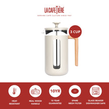 La Cafetiere Cafetiere Pisa Latte 350 ml / 3-cup - French Press 